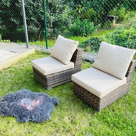 Lejlighed Exclusive Big Garden With Jacuzzi & Private Parking